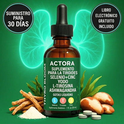 Actora Suplemento para la Tiroides en Gotas